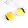 Fashion Round Frame Kids Sunglasses Candy Color Sunglasses Anti-UV Sun-shading Eyeglasses for Girl and Boy UV400