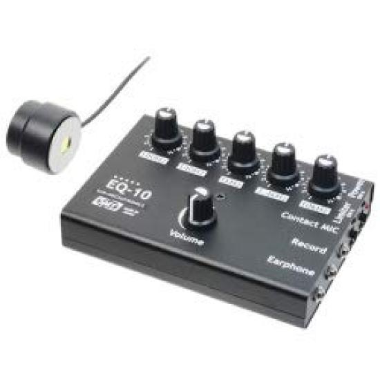 Запишите нужный звук с помощью встроенного эквалайзера Flat concrete microphone EQ-10