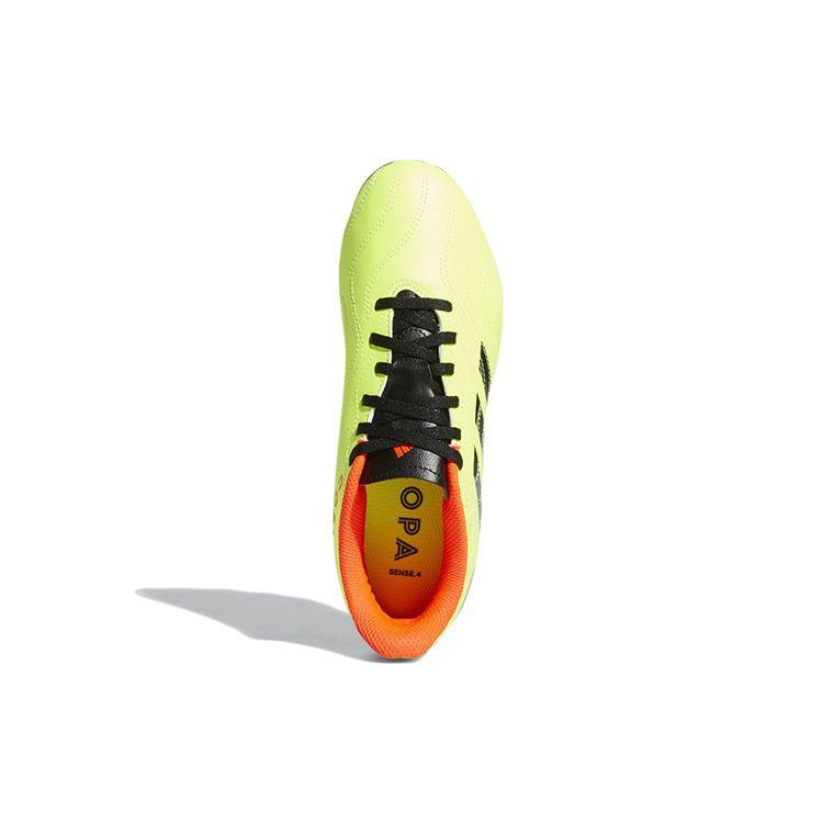 adidas Copa Sense.4 Обувь для футбола с круглым носком для комфортной игры на твердом грунте Мужская футбольная обувь Зеленый GW3581