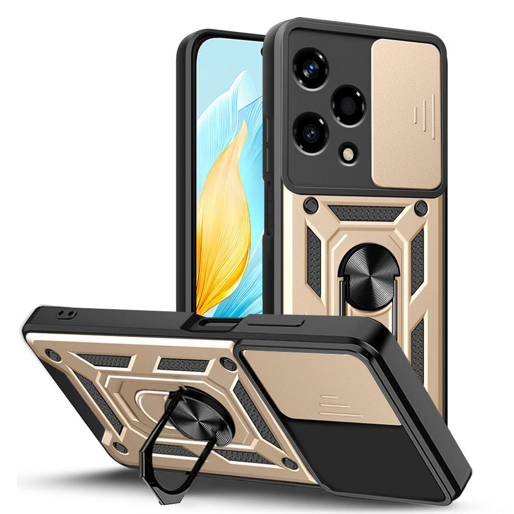 Военный защитный чехол для камеры Honor 200 Lite 90 Lite Honor X6A X5 Plus X7A X8A X6S X8 X9 X6 Гибридный металлический держатель с кольцом противоударный чехол