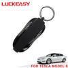 LUCKEASY для Tesla Model 3 Model S Model X 2017-2023 защитный чехол для ключей чехол для ключей от машины чехол для ключей чехол аксессуары