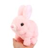 Plush Rabbit Toy Robot Bunny Walking Jumping Running Animal Shake Ears Cute Electric Pet for Kids Birthday Gifts