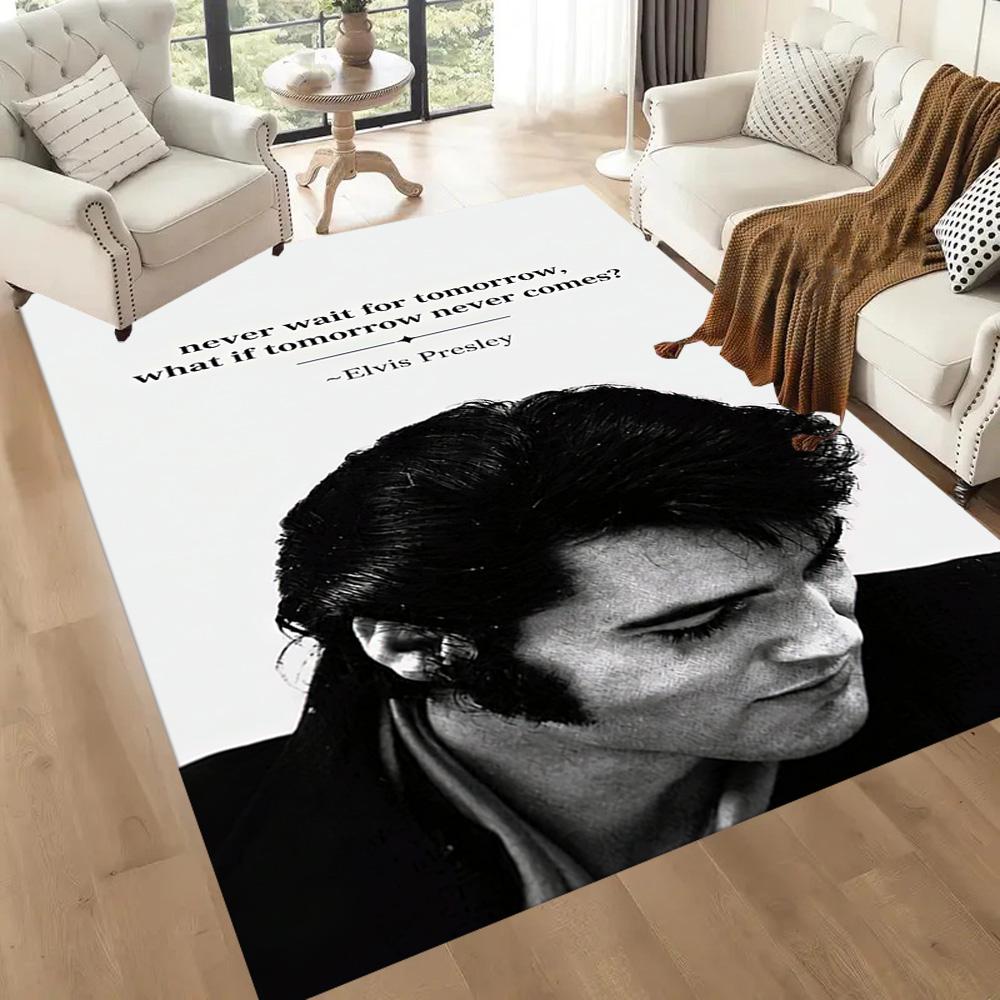 Elvis Area Rug Suitable For Playrooms Hallway Balcony Entryway Antislip Rug Office Home Decor Perfect Gift For Friends Family