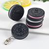 Realistic 11 Oreo Cookie Keychain Cute Sandwich Cookie Pvc Pendant Creative Oreo Model Characters)