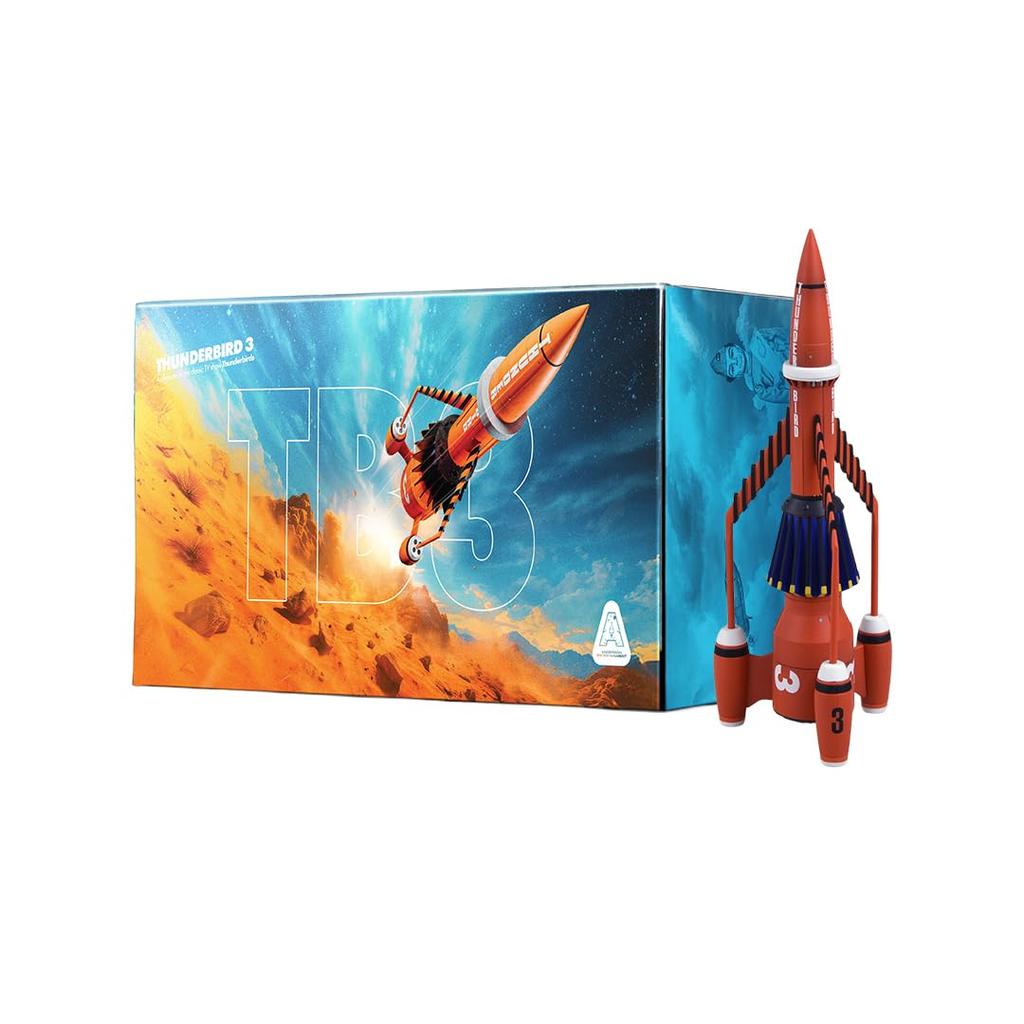 BellFine Thunderbird 3 Commemorative 146mm 53mm 48mm ABS BF395 Model, Approx. (Length) / (Width) / (Height), Non-scale, plastic, Painted, Assembled,
