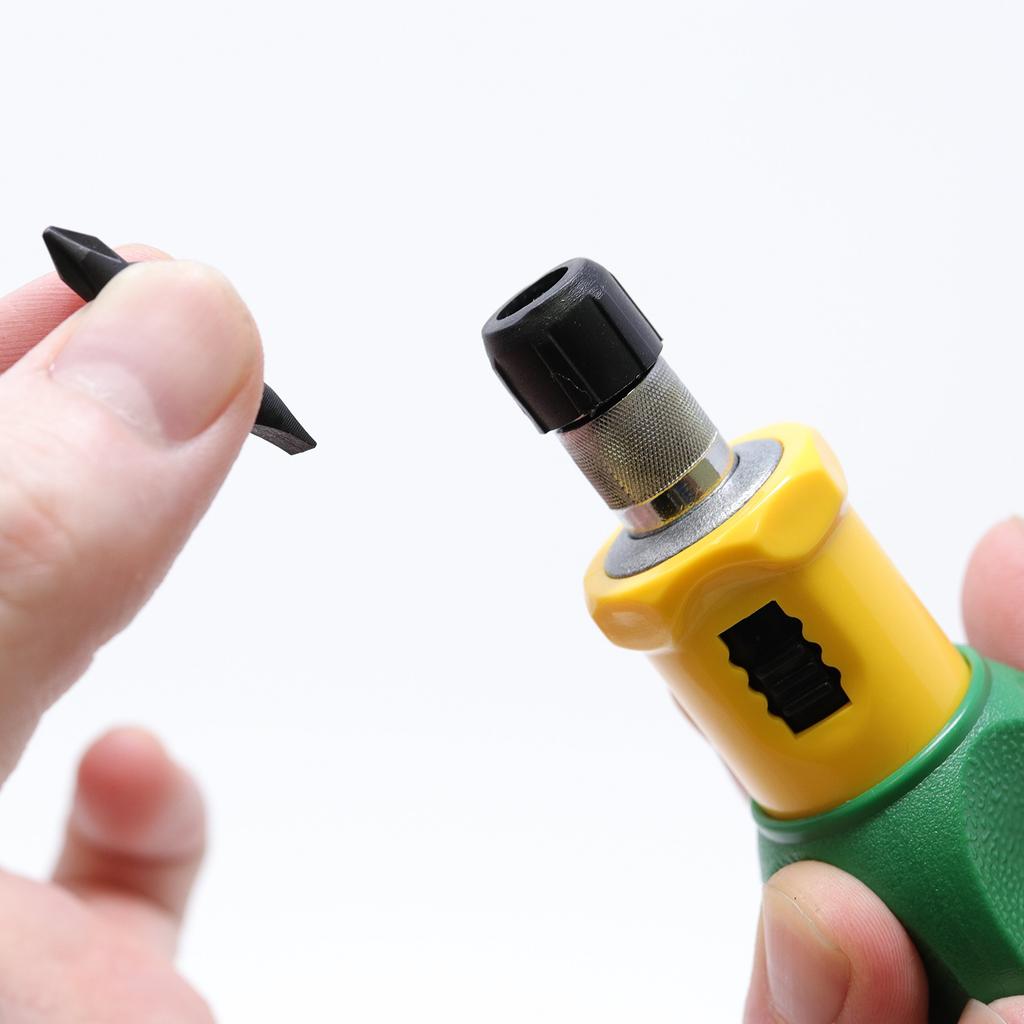 ENGINEER Инженерный ключ-трещотка Stubby +2/-6 мм,+1/4,5 мм DR-03