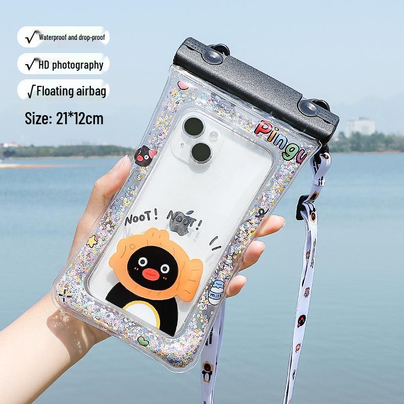 Универсальный водонепроницаемый чехол для телефона для рафтинга и дайвинга с доступом к сенсорному экрану - Идеально подходит для курьеров на вынос