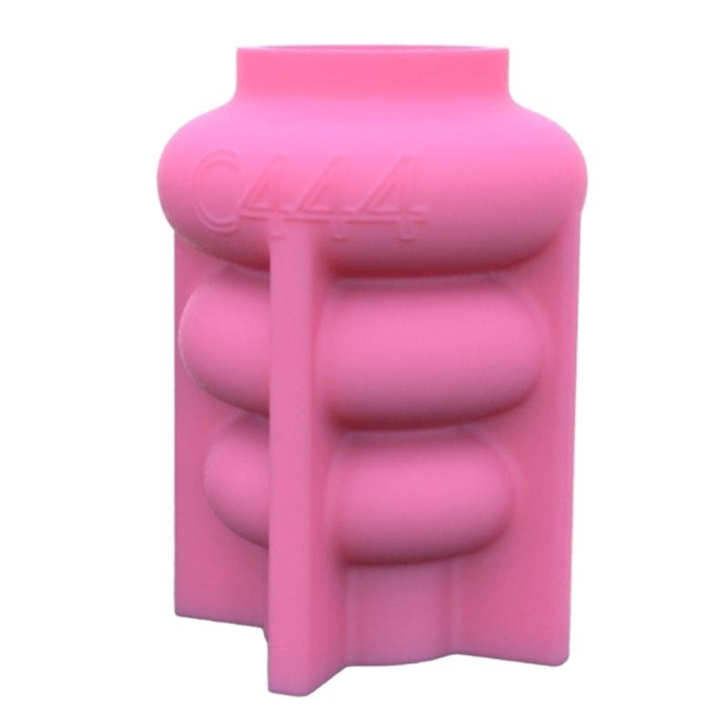 Flower Silicone Resin Mold Flower Epoxy Resin Casting Mold Succulent Vase Cement Mold Candle Holder Wax Mold