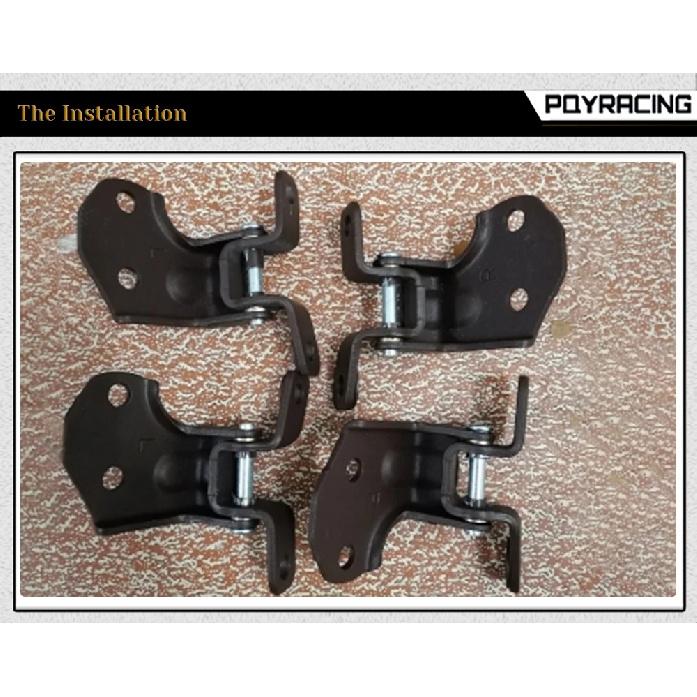 Door Hinge Repair Kit Door Hinge Pin Bushing Kit For Nissan Navara 97-05 D22 Truck Pickup High Strength Corrosion-Resistant