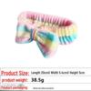 European & American Bow Flannel Hair Band - Wide Edge, Women's Face Wash Headband