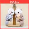 Cute Plush Beaver Toy Hanging Ornament Short Plush Keychain For Girls Bags