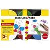 Eberhard Faber 578606 Lot De 6 Pots De Peinture À Doigts Pour Enfants Et Tout-petits 40 Ml