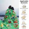 1pc, Disney Bunny Collection Soft Throw Blanket for Home Decor, Couch Cover, Outdoor Use, Travel, Camping, Car, Beach, Office Nap Perfect