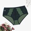 Женские сексуальные кружевные трусики больших размеров, французская мода, удобные, дышащие, со средней посадкой, 0Xl-5Xl - 090