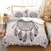 Комплект покрывала Бохо Постельное белье Взрослые Дети Зимние комплекты пододеяльников Полный Квин Король Комплект для спальни Домашний текстиль Housse De Couette