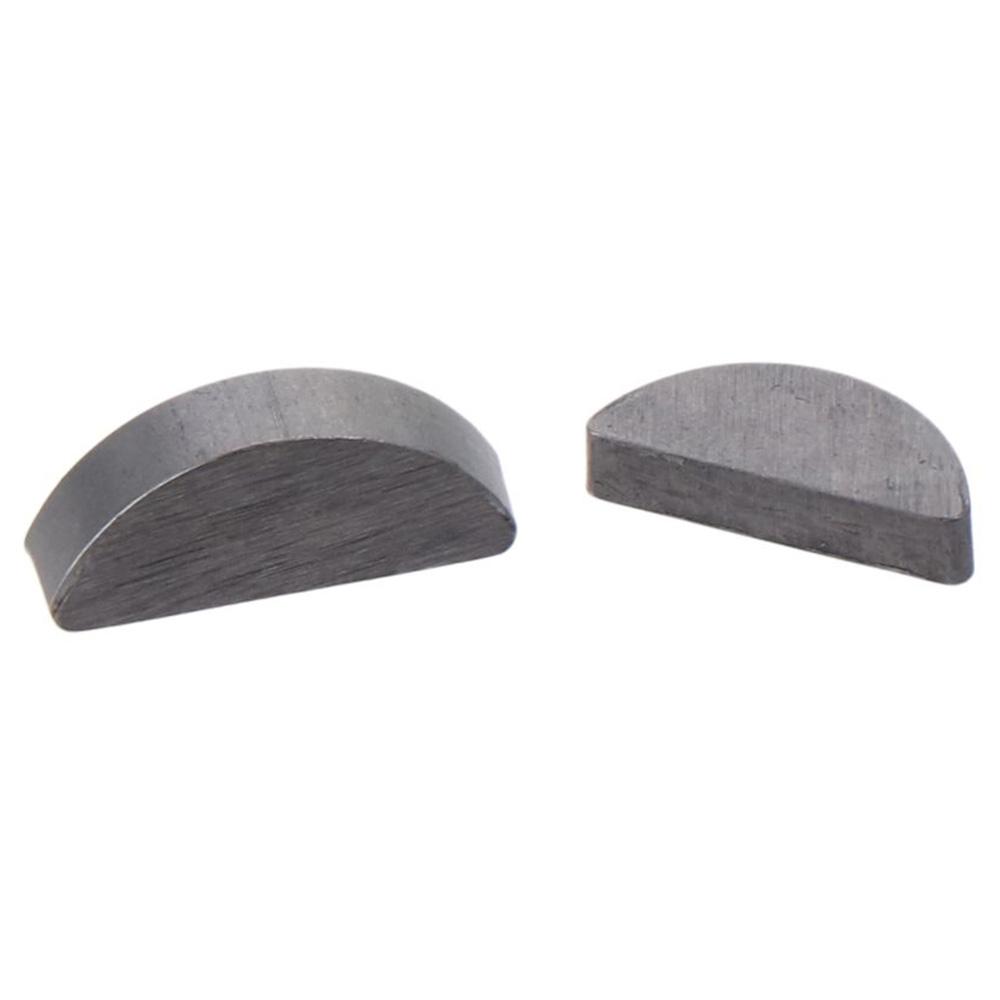 80Pcs Semicircle Keyway Assortment Keys Key Assortment for Fasteners Mechanical Industry