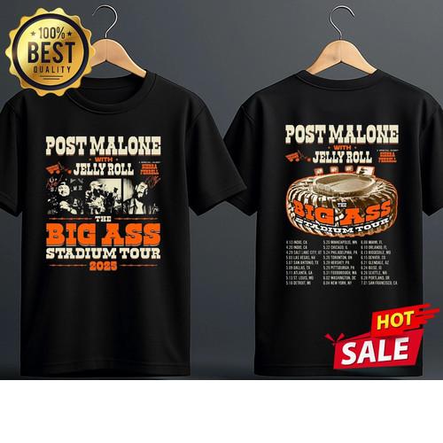 Футболка Post Malone The Big Ass Stadium Tour 2025