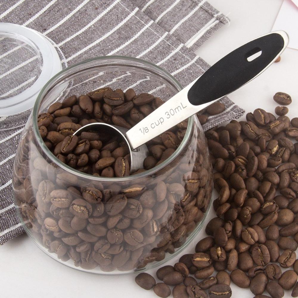 30ml Coffee Spoon 1/8 Cup Coffee Scoop Durable Measuring Spoon Bar Barista Tools