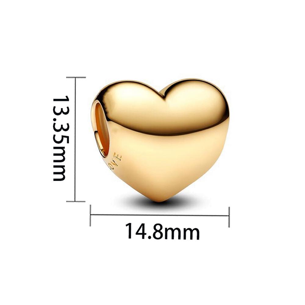 New Love Letter Envelope & Sparkling Love Stamp Dangle Charm Fit Pan Bracelet DIY Women Jewelry Valentine's Day Gift