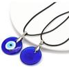 Lucky Jewelry Gift Party Neck Rope Amulet Necklace Blue Eye Pendant Choker Necklace for Women