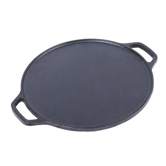 Arth 12-Inch Cast Iron Dosa/Chapatti Tawa, Pre-Seasoned, 100% Toxic Free