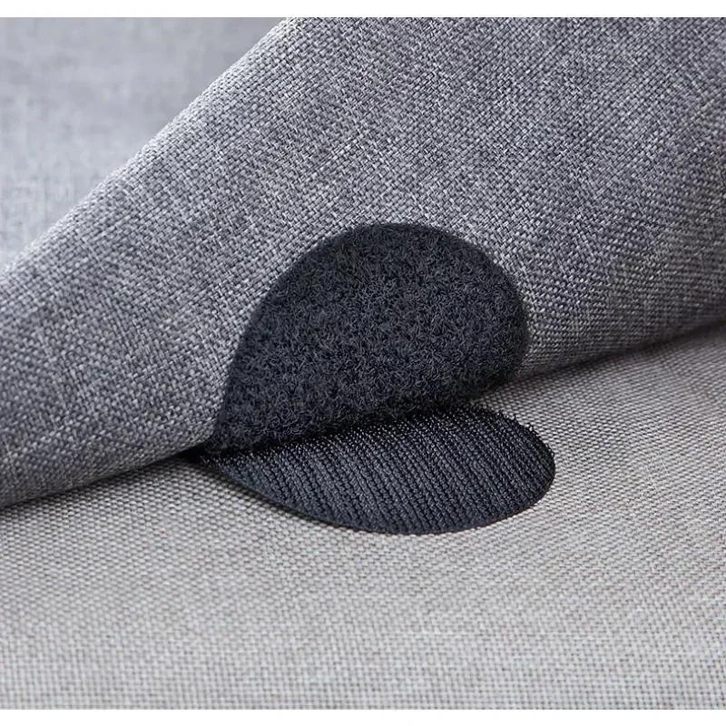 Круглая/квадратная Очень прочная клейкая лента велкро самоклеящаяся крепится двухсторонняя лента велкро полоска стяжка супер крючок и петля застежка лента