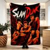 SLAM DUNK Print Blanket - Soft & Comfortable, for Bedroom, Travel, Sofa, Home Decoration - Birthday Christmas Gift for Friend