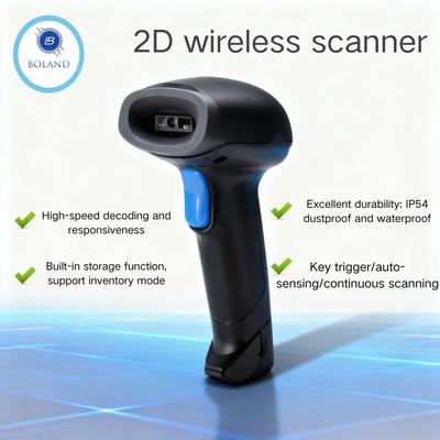 Портативный сканер Проводной/Беспроводной/Bluetooth Ридер Ручной QR-сканер 1D 2D Считыватель штрих-кодов для Мобильных платежей Магазин
