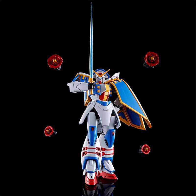Hg 1144 Mobile Fighter G Rose Mech Assembly Model Kit Pvc Action Figure Collectible Statue Exquisite Ornament Surprise Gift
