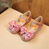 RE Fashion Girls Sandals Kids Princess Bowknot Dance Leather Single Shoes