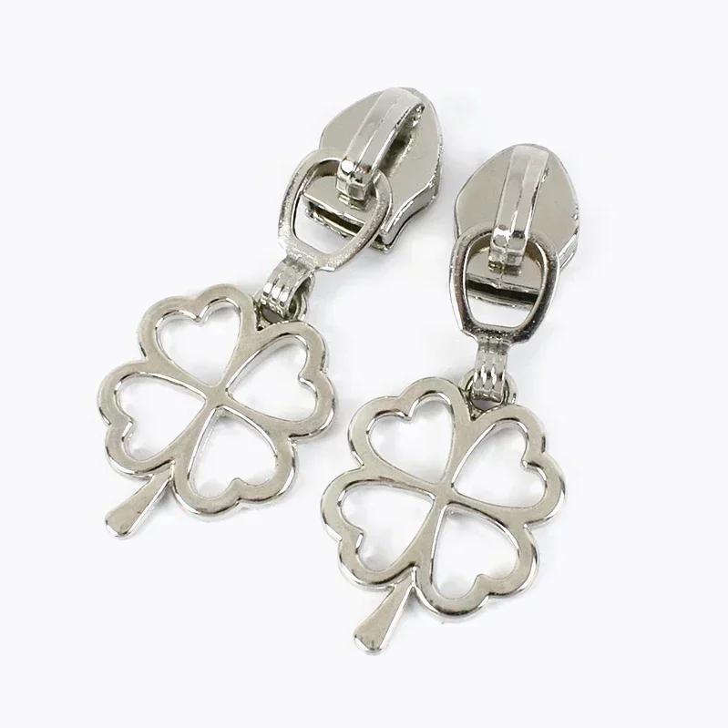 Meetee 5/10/20 шт. 5# Бегунок для молнии для нейлоновых молний Пластиковые спиральные молнии Головки бегунка Ремонтные наборы DIY Швейные аксессуары для одежды