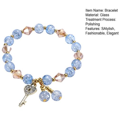 Браслеты на удачу для женщин, винтажные ювелирные изделия ручной работы с подвеской-ключом, свадебные подарки для невест