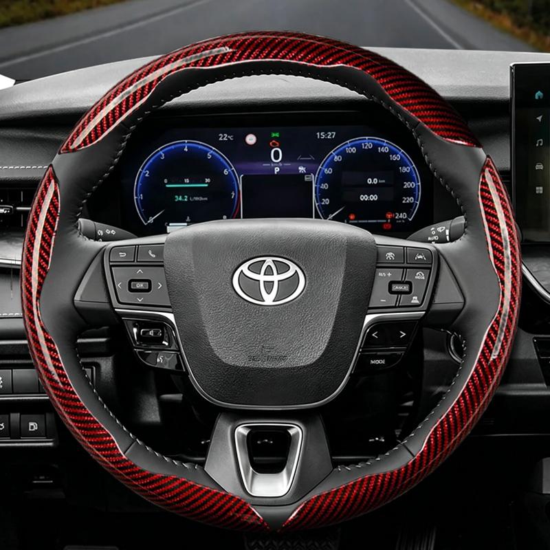for Yaris Auris Chr Corolla Rav4 Suitable for Toyota Steering Wheel Cover Suitable Hilux Wish Roomy Aqua Probox Prius 30