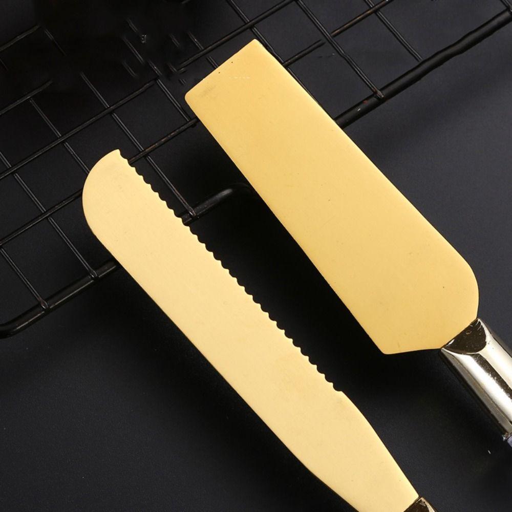 Stainless Steel Cheese Shovel Fork Set Reusable Cake Shovel Cheese Tools Dessert Knife Kitchen