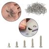800Pcs Self Tapping Wood Screws Set, M2 Flat Head Sheet Metalscrew, Self Tapping Screws Assortment Kit