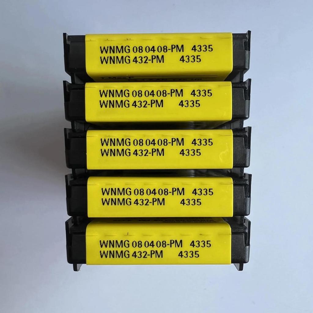 Original Sandvik / WNMG080408-PM 4335 / CNC Lathe Carbide Blade 10 PCS