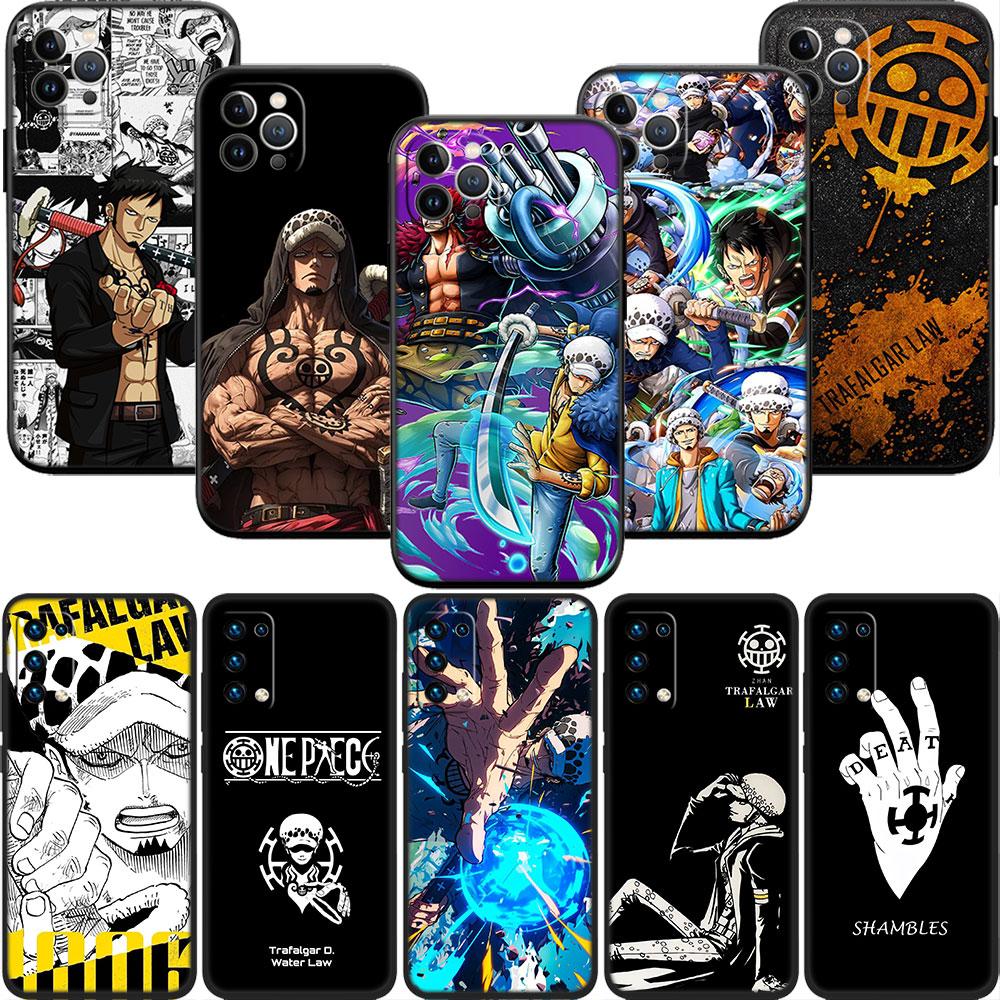 FM38 Чехол-накладка из мягкого материала One Piece Law для Redmi Note 10 11 12 Pro Max 10S 10C 10T 11A 11S 12S 12C