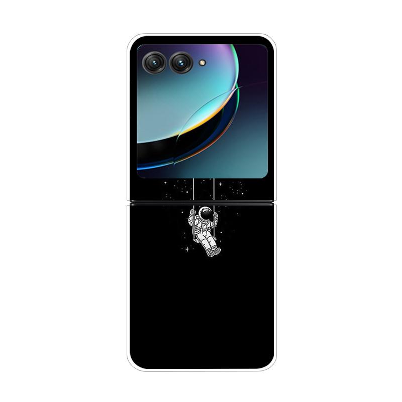 Чехол для Motorola Razr 50 Ultra Жесткая задняя крышка из поликарбоната для Moto Razr 50 40 40Ultra 40 Ultra Прозрачный чехол Funda Shell