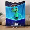 1 шт., Мягкое одеяло из коллекции Disney Pixar Лука для домашнего декора, Чехол на диван, Для использования на улице, Путешествий, Кемпинга