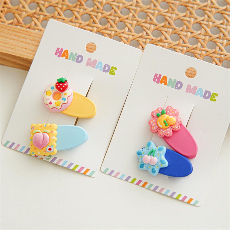 Новые милые детские заколки для волос, боковой зажим с героями мультфильмов, мини-заколка для волос, красочные заколки для девочек, заколки для волос, головные уборы, ювелирные изделия, подарок