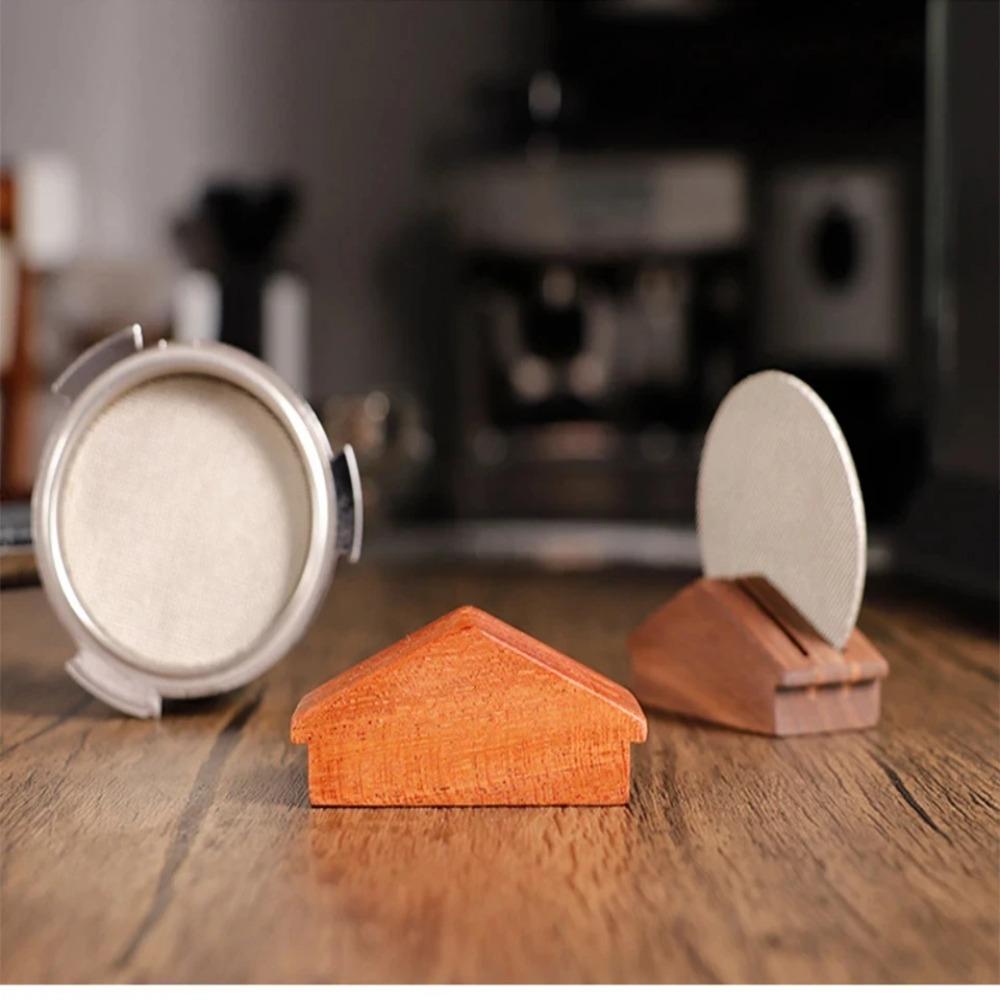 Деревянный эспрессо портафильтр многоразовый фильтр для кофе сетка для хранения подставка НОВЫЙ шайба экран Главная