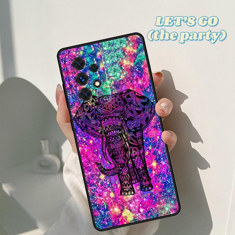 Милый чехол для телефона со слоном Для Samsung Galaxy A42 A31 A40 A51 A71 A32 A80 A91 A52 A72 A73 A20e A21S A50 A70 A11 A12 Чехол