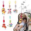 Animal Stroller & Crib Hanging Plush Wind Chime Toy