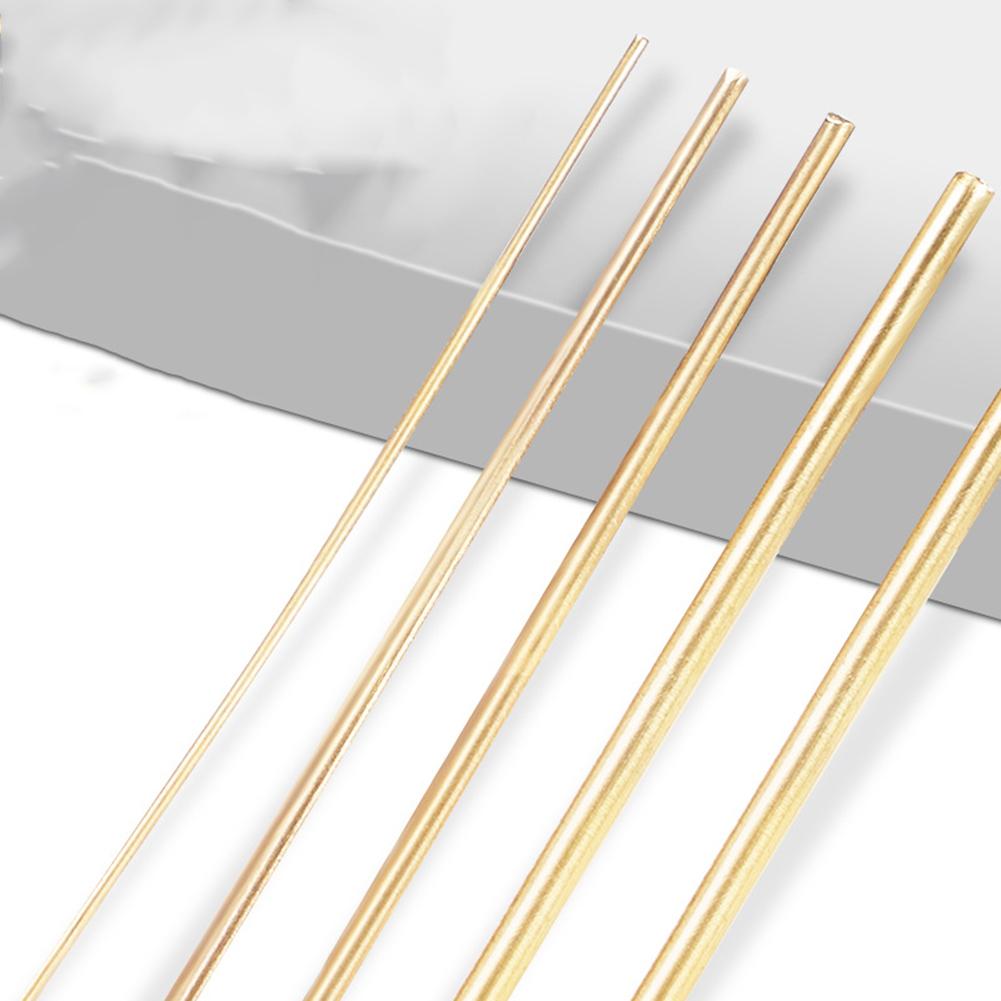 Золотая паяльная проволока и серебряные сварочные прутки 4 шт. для ремонта ювелирных изделий, низкоплавкие, длина 50 см, подходят для сварки металла