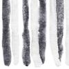 Insect Protection Curtain Gray and White 56 x 185 cm Chenille