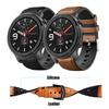 Кожаный силиконовый браслет для Amazfit GTR 47 мм, ремешок для Xiaomi Amazfit Pace/Stratos 1 2 3/GTR2/GTR 2e, ремешок для часов