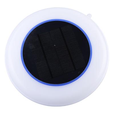 Солнечный ионизатор для бассейна с автоматическим 7-цветным светодиодным ночным освещением Медный ионизатор для бассейна Медный очиститель бассейна Поддерживает чистоту воды