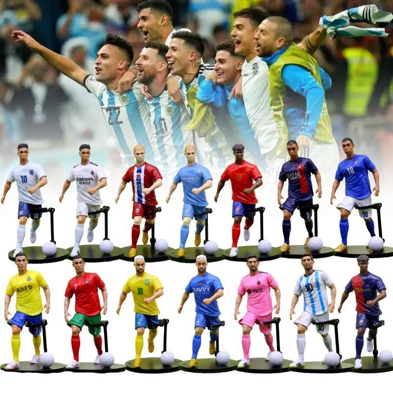 19см ПВХ Фигурка Футбольной Звезды Коллекционная Идеальный Подарок Для Футбольных Фанатов И Домашнего Декора