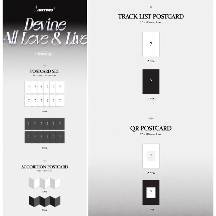 QR-платформа, версия ARTMS, первый полный альбом DALL