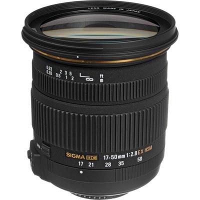 Sigma EX DC OS HSM Стандартный зум-объектив для камер Nikon 17-50 мм F2.8 APS-C